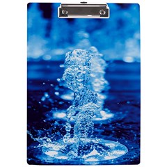 Water Blue Wallpaper A4 Acrylic Clipboard by artworkshop