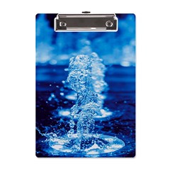 Water Blue Wallpaper A5 Acrylic Clipboard by artworkshop