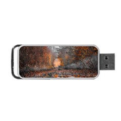 Breathe In Nature Background Portable Usb Flash (two Sides) by artworkshop