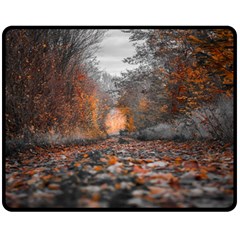 Breathe In Nature Background Fleece Blanket (medium)