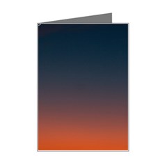 Sky Gradient Mini Greeting Card by artworkshop