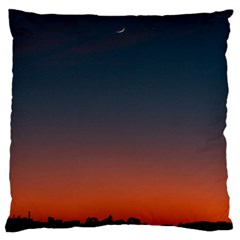 Sky Gradient Large Cushion Case (one Side) by artworkshop