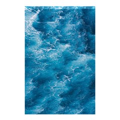 Blue Water Speech Therapy Shower Curtain 48  X 72  (small)  by artworkshop