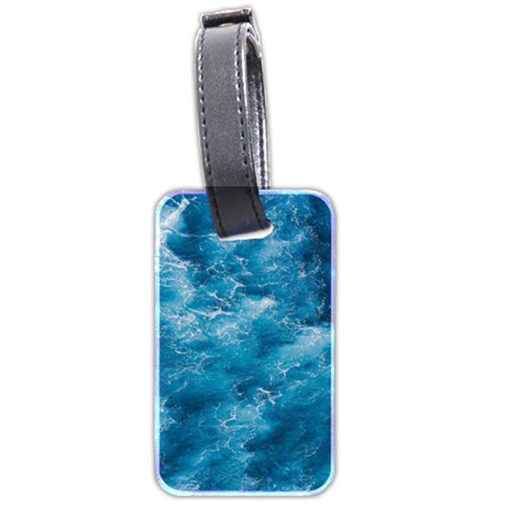 Blue Water Speech Therapy Luggage Tag (two sides)