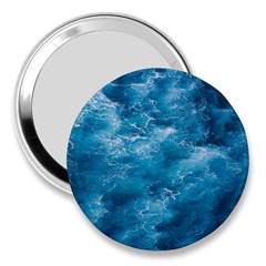 Blue Water Speech Therapy 3  Handbag Mirrors by artworkshop