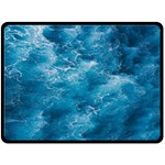 Blue Water Speech Therapy Fleece Blanket (Large) 80 x60  Blanket Front