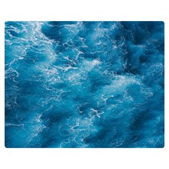 Blue Water Speech Therapy Premium Plush Fleece Blanket (medium) by artworkshop