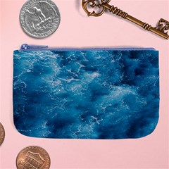 Blue Water Speech Therapy Large Coin Purse by artworkshop