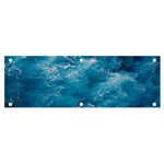 Blue Water Speech Therapy Banner and Sign 6  x 2  Front