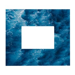 Blue Water Speech Therapy White Wall Photo Frame 5  X 7 