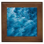 Blue Water Speech Therapy Framed Tile Front