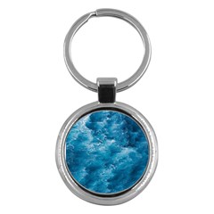 Blue Water Speech Therapy Key Chain (round) by artworkshop