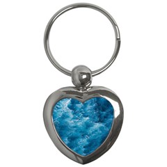 Blue Water Speech Therapy Key Chain (heart) by artworkshop