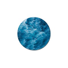 Blue Water Speech Therapy Golf Ball Marker by artworkshop