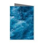 Blue Water Speech Therapy Mini Greeting Cards (Pkg of 8) Left