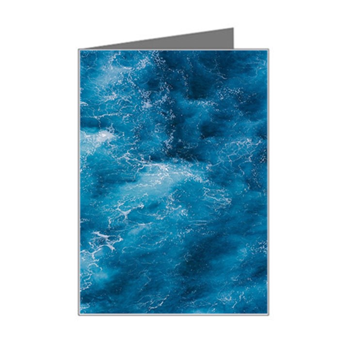 Blue Water Speech Therapy Mini Greeting Card