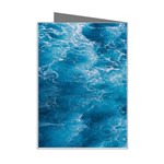 Blue Water Speech Therapy Mini Greeting Card Right