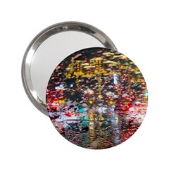 Water Droplets 2 25  Handbag Mirrors by artworkshop