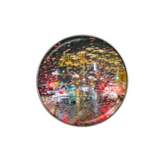 Water Droplets Hat Clip Ball Marker by artworkshop