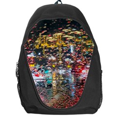 Water Droplets Backpack Bag