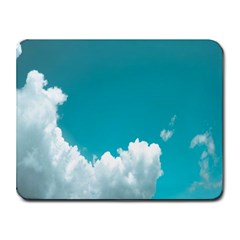 Clouds Hd Wallpaper Small Mousepad by artworkshop