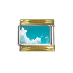 Clouds Hd Wallpaper Gold Trim Italian Charm (9mm)