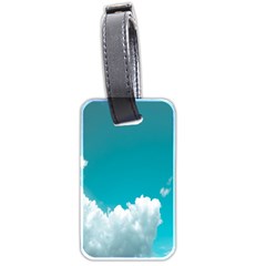 Clouds Hd Wallpaper Luggage Tag (two Sides) by artworkshop