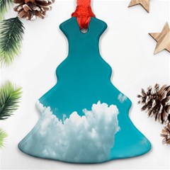 Clouds Hd Wallpaper Christmas Tree Ornament (two Sides)