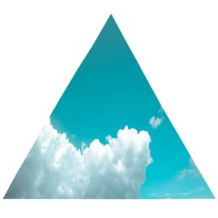 Clouds Hd Wallpaper Wooden Puzzle Triangle by artworkshop