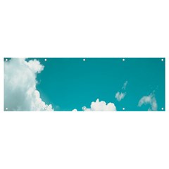 Clouds Hd Wallpaper Banner And Sign 12  X 4  by artworkshop