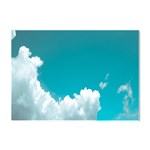 Clouds hd wallpaper Crystal Sticker (A4) Front