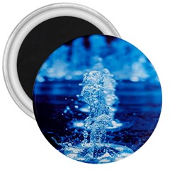 Water Blue Wallpaper 3  Magnets by artworkshop