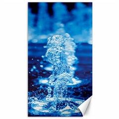 Water Blue Wallpaper Canvas 40  X 72 