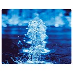 Water Blue wallpaper Premium Plush Fleece Blanket (Medium) 60 x50  Blanket Front