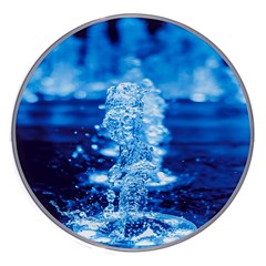 Water Blue Wallpaper Wireless Fast Charger(white) by artworkshop