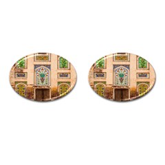 Mosque Cufflinks (oval)