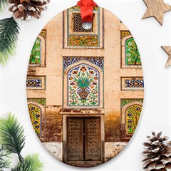 Mosque Oval Ornament (two Sides) by artworkshop