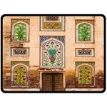 Mosque Fleece Blanket (Large) 80 x60  Blanket Front