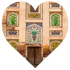 Mosque Wooden Puzzle Heart by artworkshop