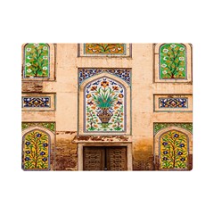 Mosque One Side Premium Plush Fleece Blanket (mini) by artworkshop