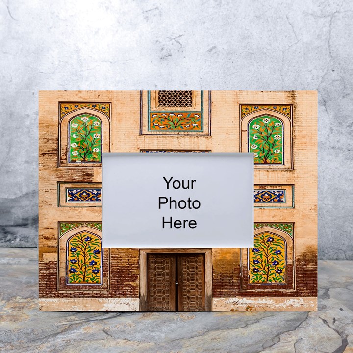 Mosque White Tabletop Photo Frame 4 x6 