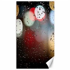 Rain On Window Canvas 40  X 72  by artworkshop