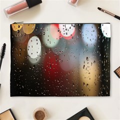 Rain On Window Cosmetic Bag (xl) by artworkshop