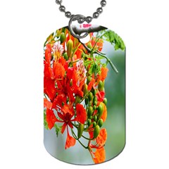 Gathering Sping Flowers Wallpapers Dog Tag (two Sides)