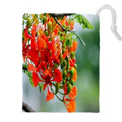 Gathering Sping Flowers Wallpapers Drawstring Pouch (5xl) by artworkshop