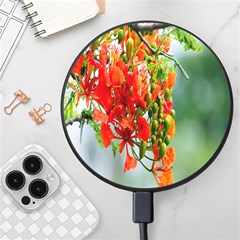 Gathering Sping Flowers Wallpapers Wireless Fast Charger(black) by artworkshop