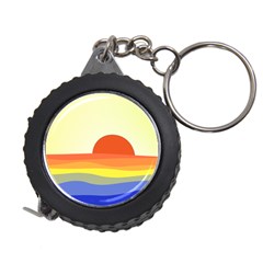 Sunset Nature Sea Ocean Measuring Tape by Ravend