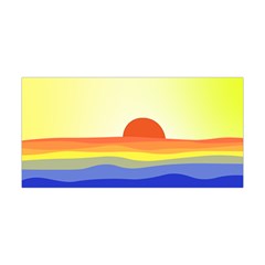 Sunset Nature Sea Ocean Yoga Headband by Ravend