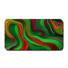 Background Green Red Medium Bar Mat by Ravend