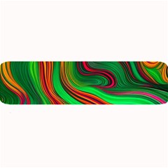 Background Green Red Large Bar Mat by Ravend